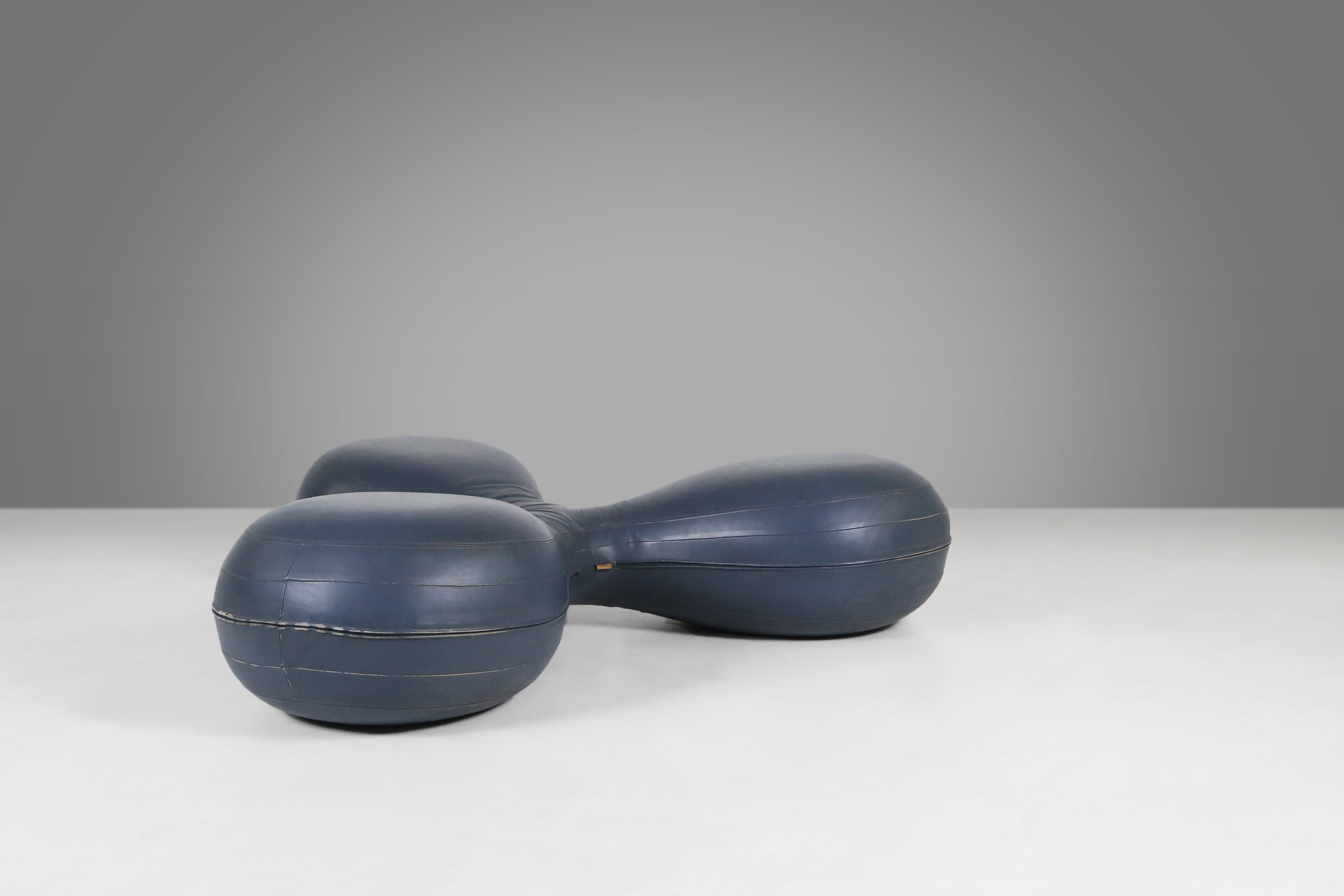 Leather pouf by Lowie Vermeersch for Durletthumbnail